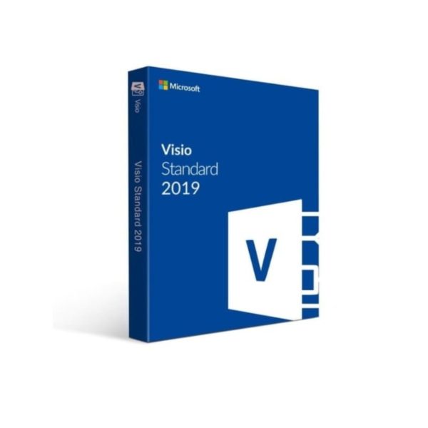 Microsoft Visio Standard 2019 English DVD 076-05772 Side