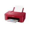 Canon Pixma E3370 Red Multifunction Printer Side