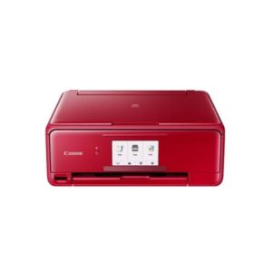 Canon Pixma TS8170 Red Multifunction Printer Front