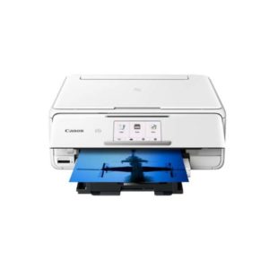 Canon Pixma TS8170 White Multifunction Printer Other Front