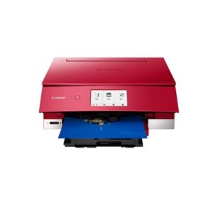 Canon Pixma TS8370 Red Multifunction Printer Front Other